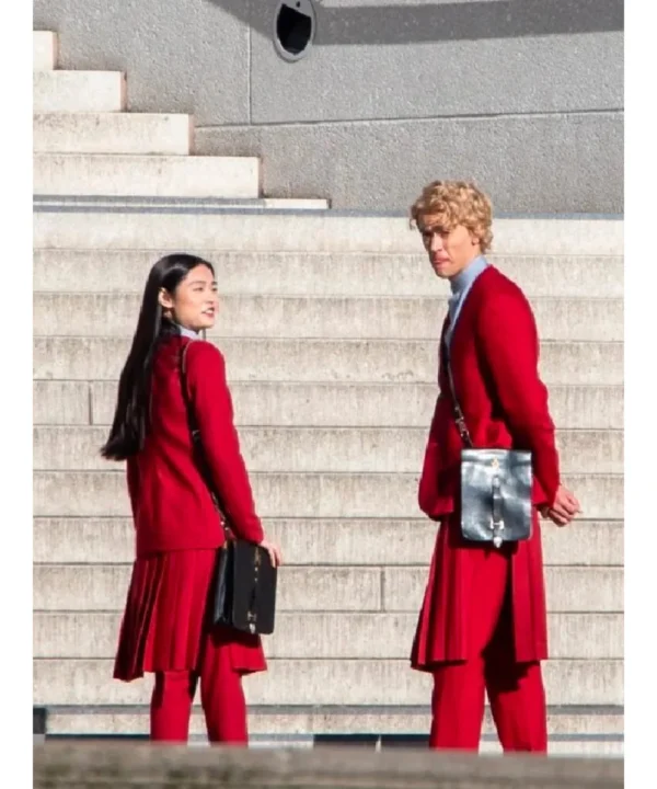 The Hunger Games 5 Red Blazer