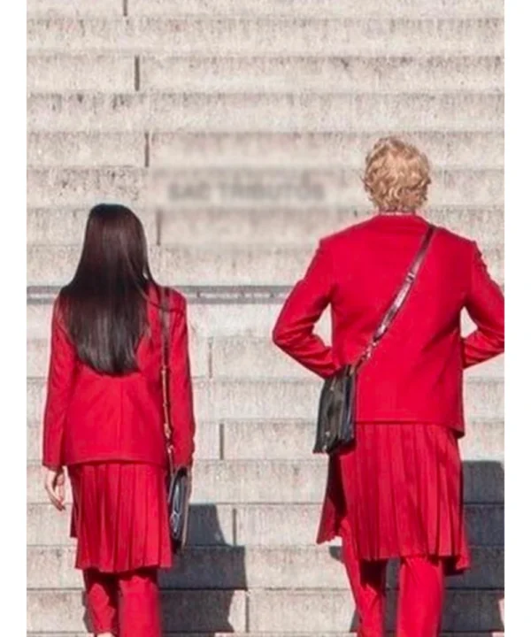 The Hunger Games 5 Red Blazer