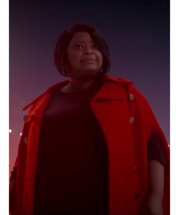 Spirited Octavia Spencer Coat