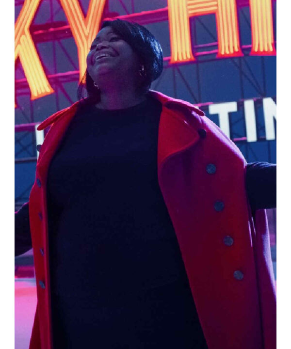 Spirited Octavia Spencer Coat