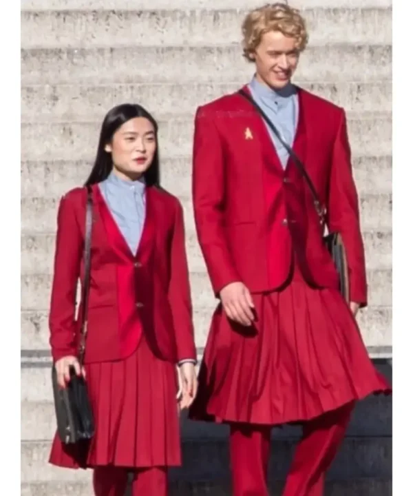 The Hunger Games 5 Red Blazer