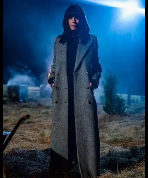 Claudia Winkleman The Traitors UK 2024 Grey Coat