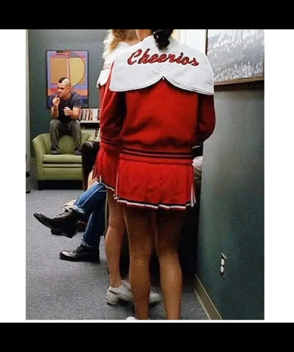 Red Varsity Glee Cheerios Jacket