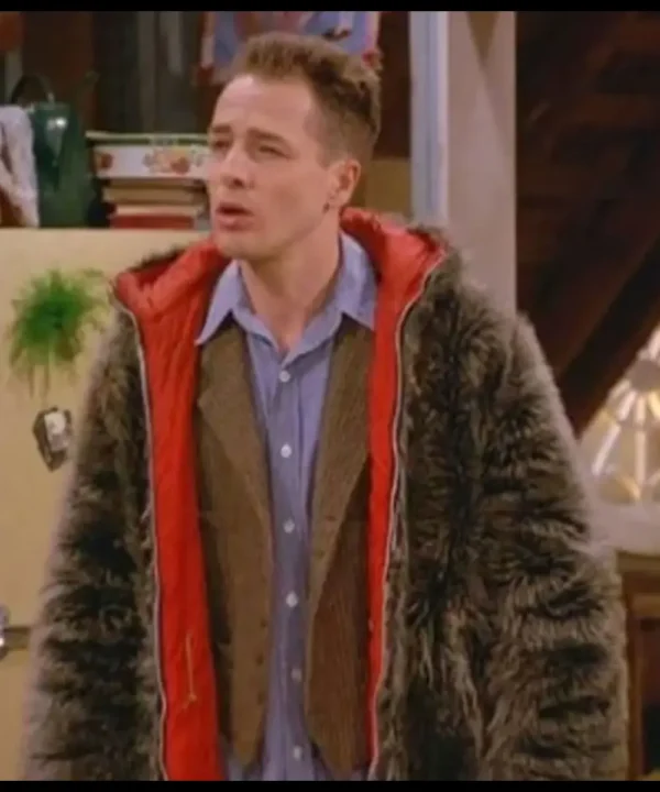 3rd Rock From The Sun French Stewart Fur Reversible Coat