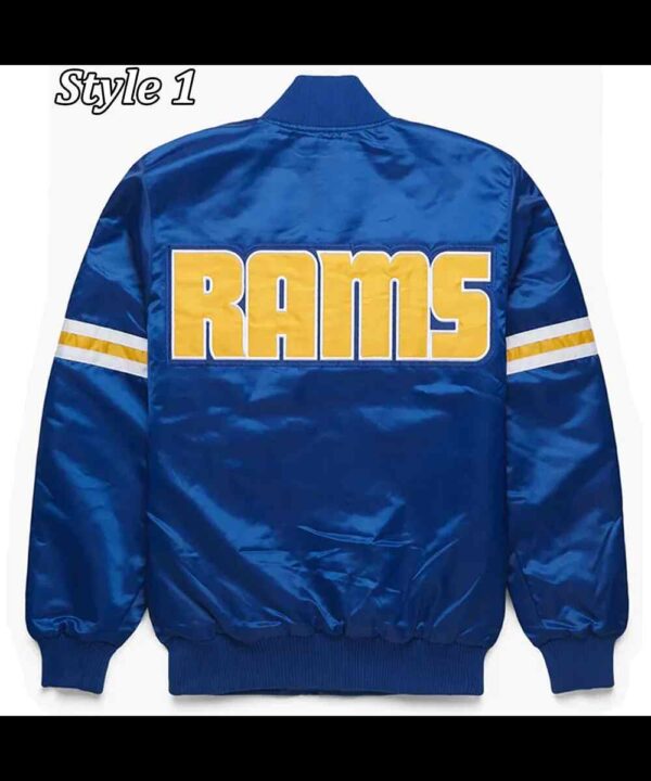 LA Rams Starter 90’s Royal Blue Jacket