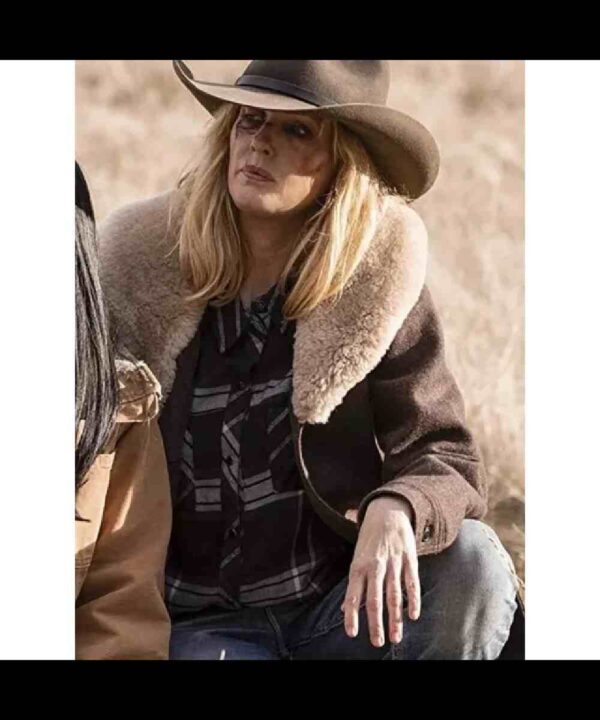 Yellowstone Beth Dutton Shearling Coat