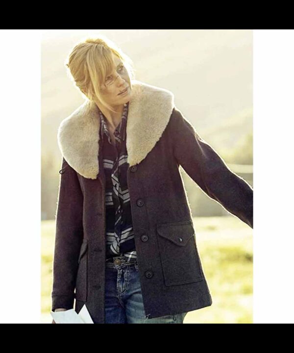 Yellowstone Beth Dutton Shearling Coat