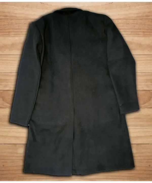 Anson Mount Hell on Wheels Black Wool Coat