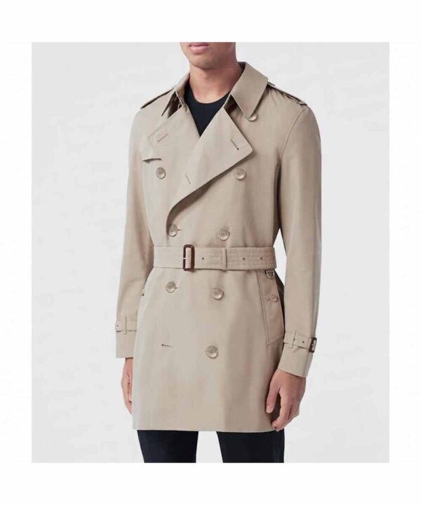 Alain Delon Le Samourai Double Breasted Coat