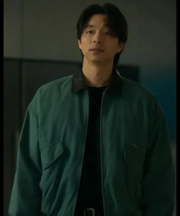 Gong Yoo The Trunk Tv Series Green Cotton Jacket