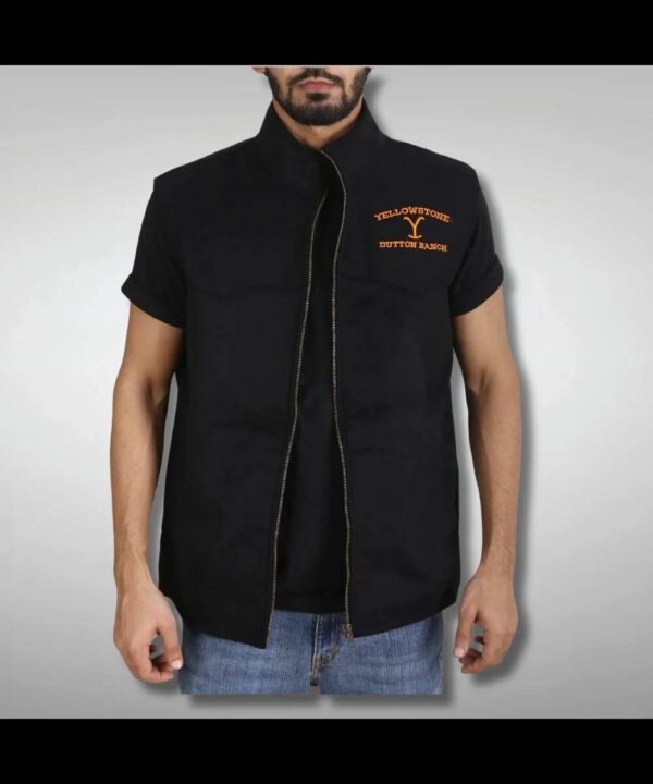 Yellowstone John Dutton Black Vest