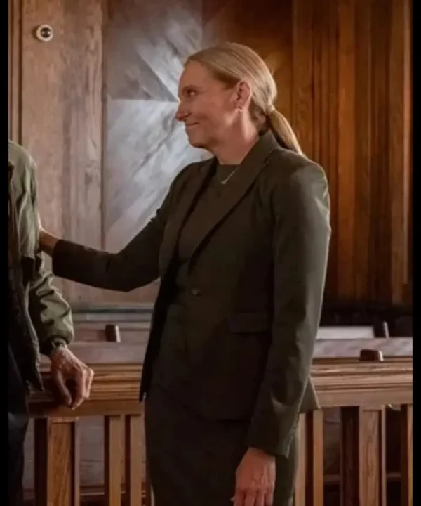 Juror #2 Toni Collette Green Blazer