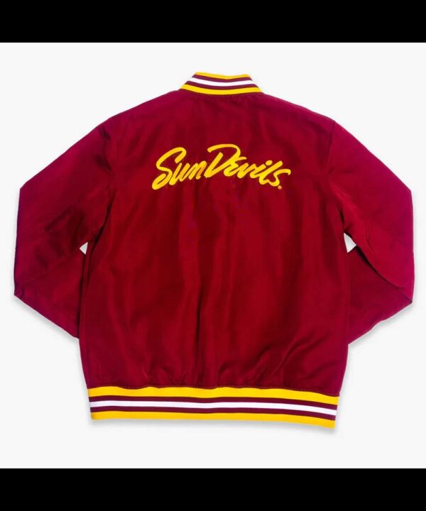 Arizona State Sun Devils Retro Red Bomber Jacket