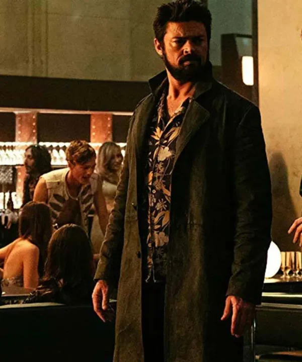 The Boys Karl Urban Black Coat