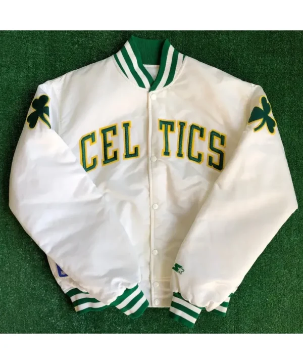 Boston Celtics Bomber Starter Jacket