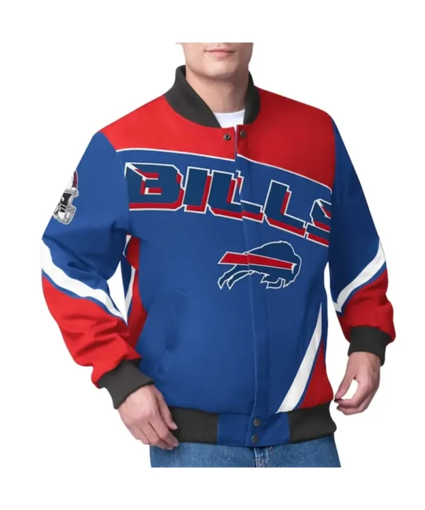 Buffalo Bills Maximum Racing Scarlet Jacket