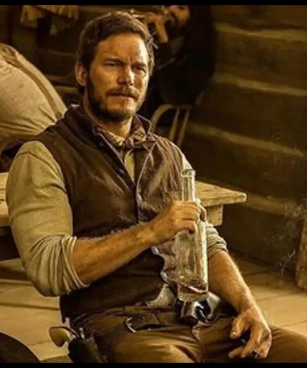 Chris Pratt The Magnificent Seven Suede Vest