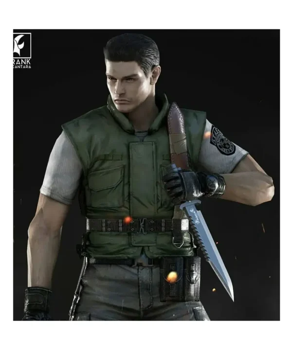 Resident Evil Chris Redfield Stars Green Vest