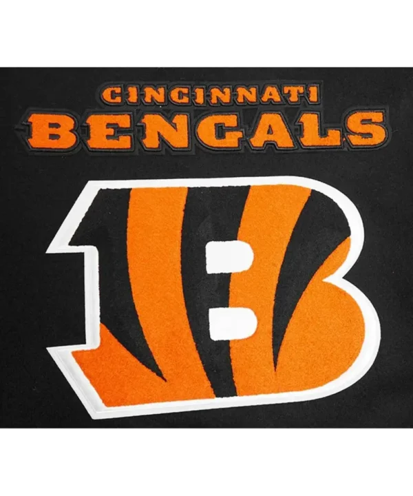 Cincinnati Bengals Mashup Rib Varsity Wool/Leather Jacket