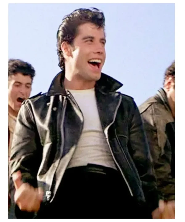 John Travolta T Birds Danny Zuko Leather Jacket