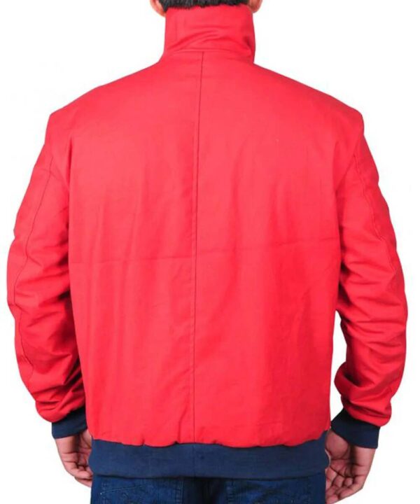 Baywatch David Hasselhoff Red Bomber Jacket