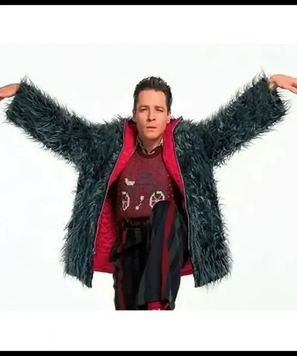 3rd Rock From The Sun French Stewart Fur Reversible Coat