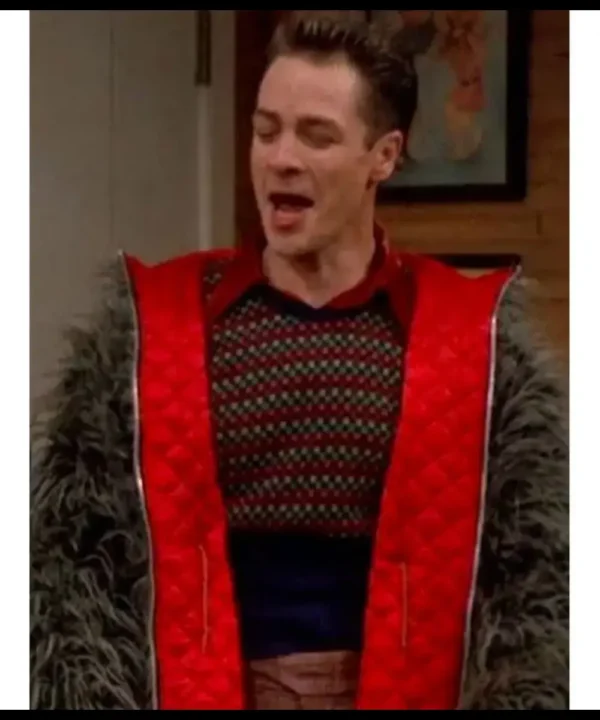 3rd Rock From The Sun French Stewart Fur Reversible Coat