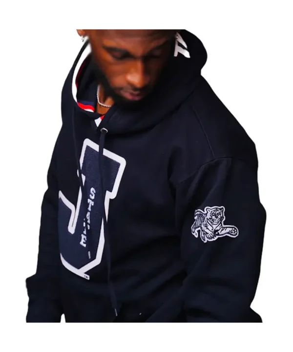 Jackson State Tigers Letterman Pullover Hoodie