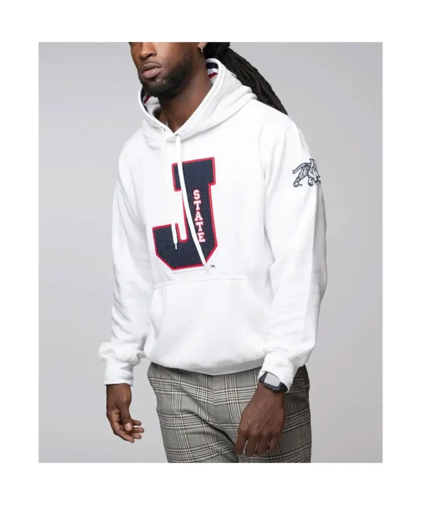 Jackson State Tigers Letterman Pullover Hoodie