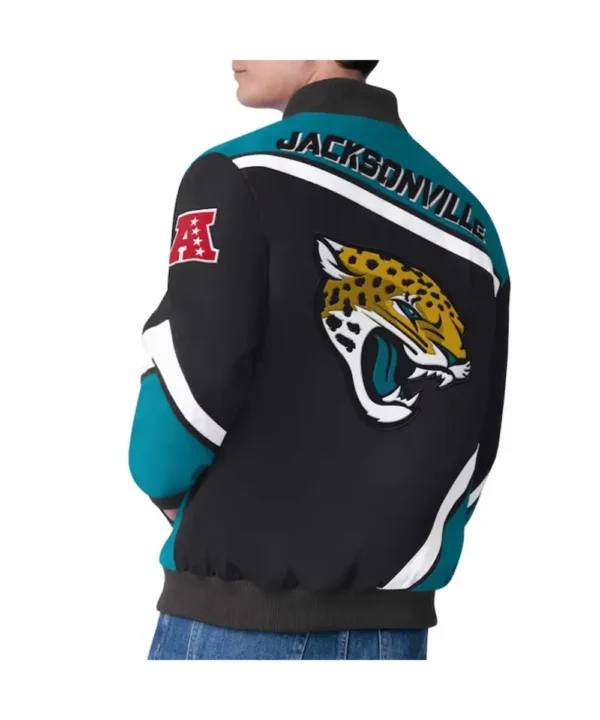 Jacksonville Jaguars Maximum Racing Black Jacket