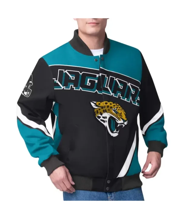 Jacksonville Jaguars Maximum Racing Black Jacket