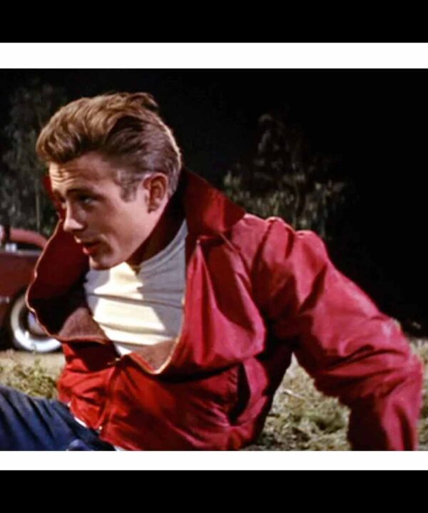 James Dean Rebel Without a Cause Red Cotton Jacket