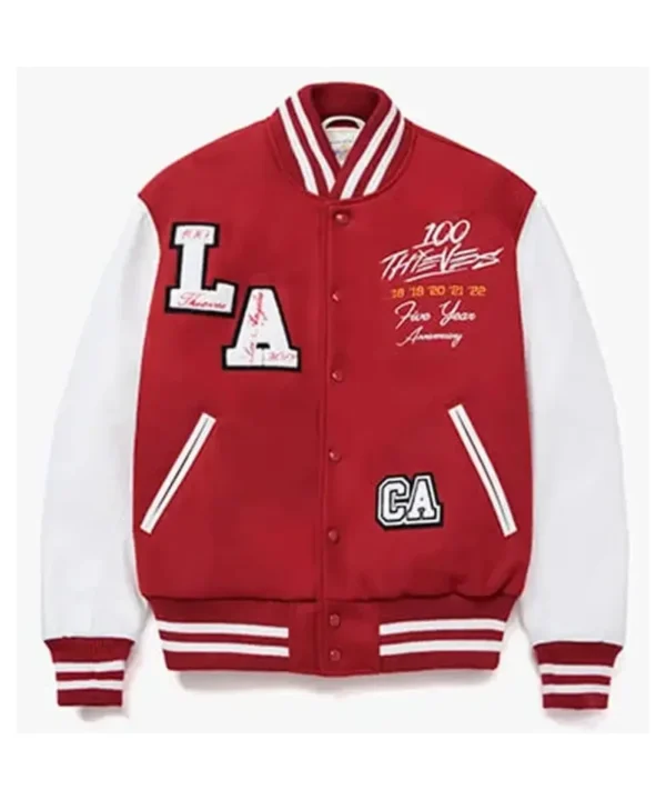 100 Thieves 5-Year Varsity Jacket