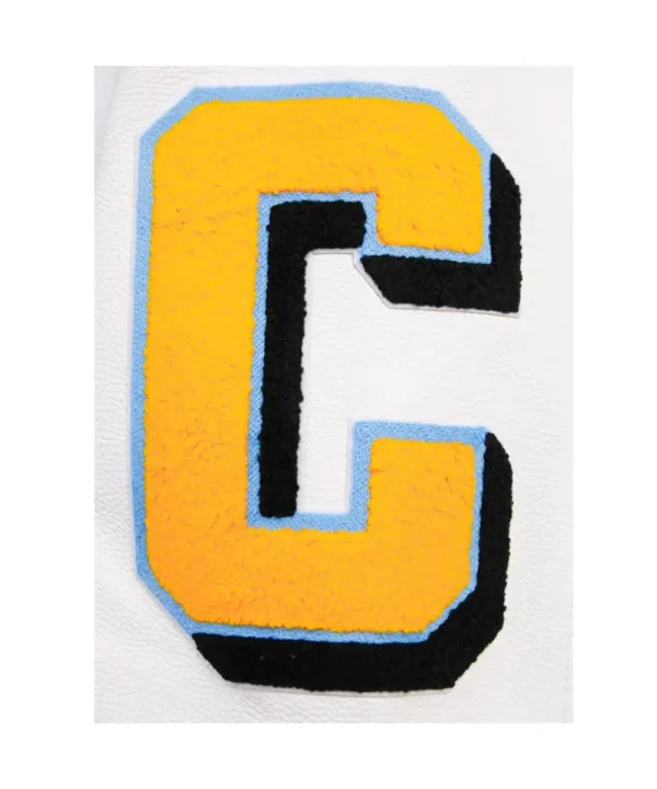 LA Chargers Mashup Rib Varsity Wool/Leather Jacket