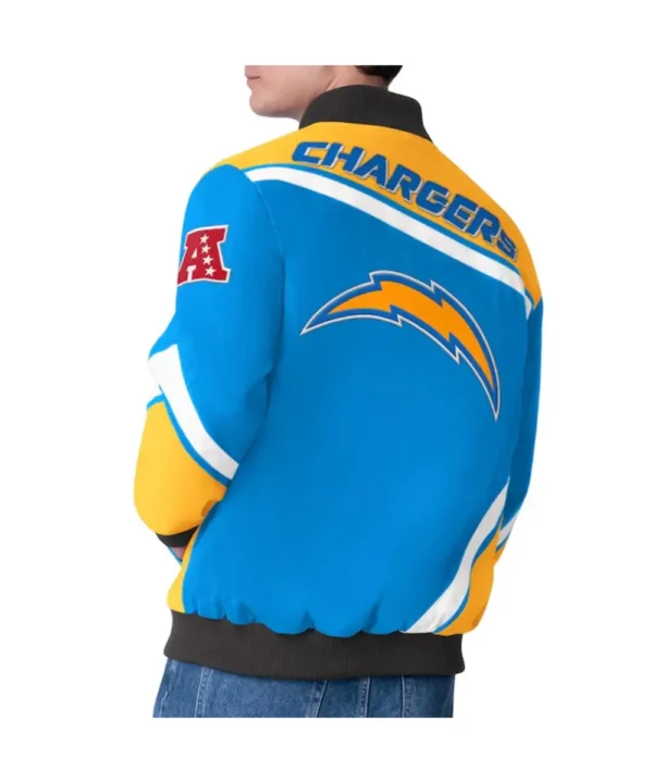 LA Chargers Maximum Racing Powder Blue Jacket