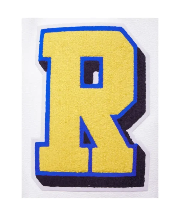 LA Rams Mashup Rib Varsity Wool/Leather Jacket