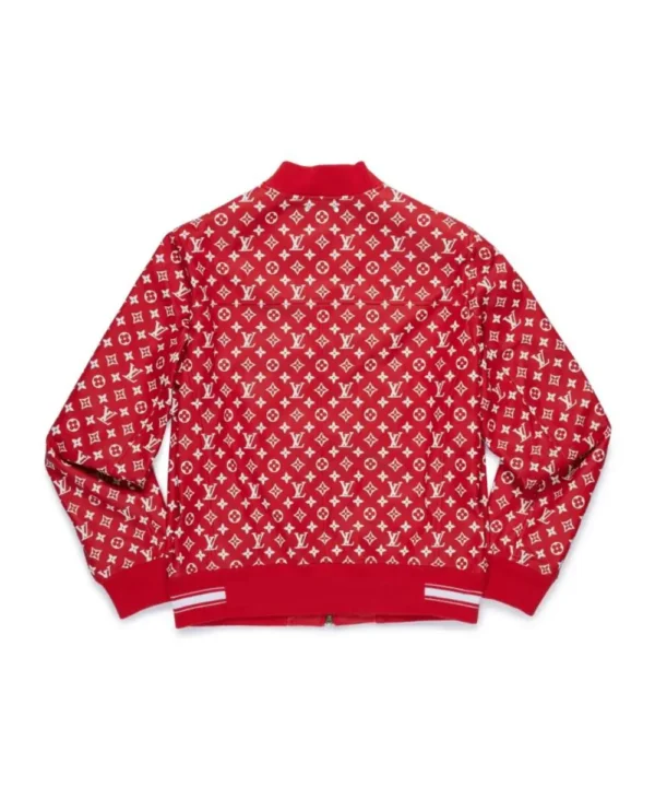 Louis Vuitton Supreme LV Baseball Varsity Jacket