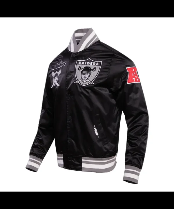 Oakland Raiders Retro Classic Rib Jacket