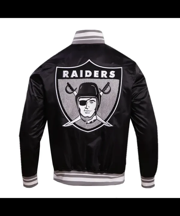 Oakland Raiders Retro Classic Rib Jacket