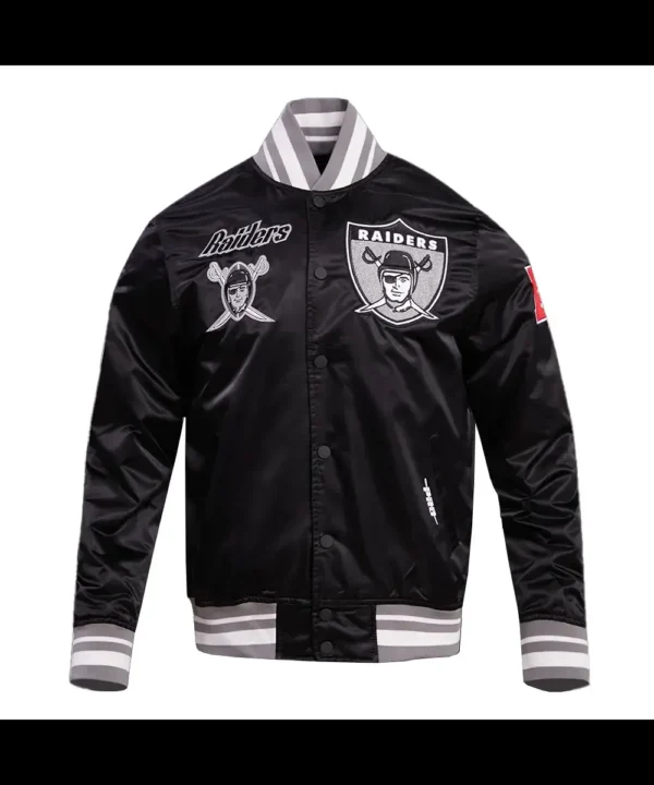 Oakland Raiders Retro Classic Rib Jacket