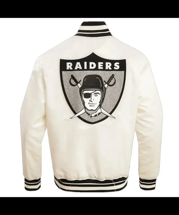 Oakland Raiders Retro Classic Rib Jacket