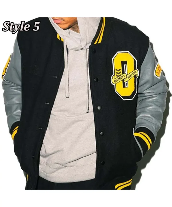 OVO Same City Same Friends Varsity Jacket