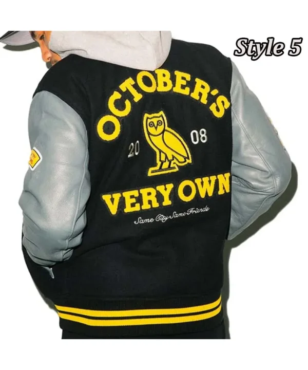 OVO Same City Same Friends Varsity Jacket