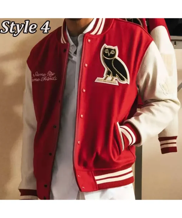 OVO Same City Same Friends Varsity Jacket