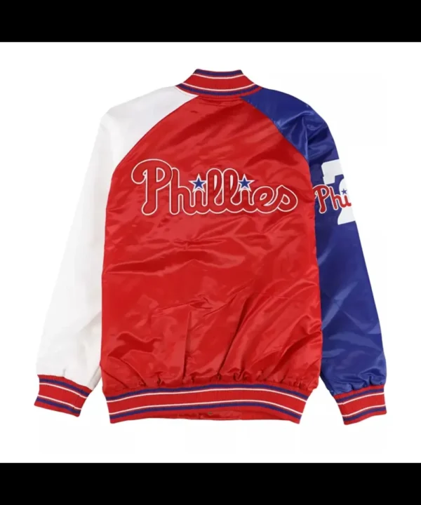 Philadelphia Phillies Hometown Varsity Satin Jacket