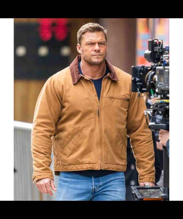 Reacher Season 2 Alan Ritchson Cotton Jacket