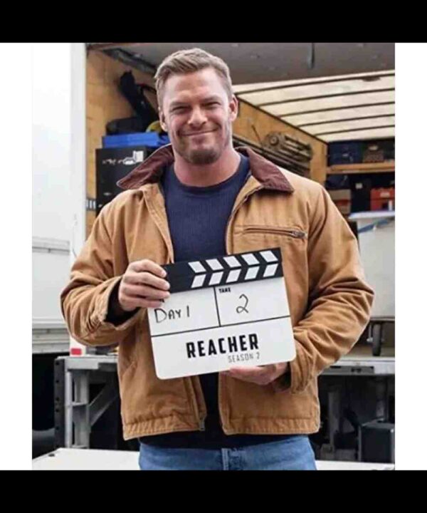 Reacher Season 2 Alan Ritchson Cotton Jacket