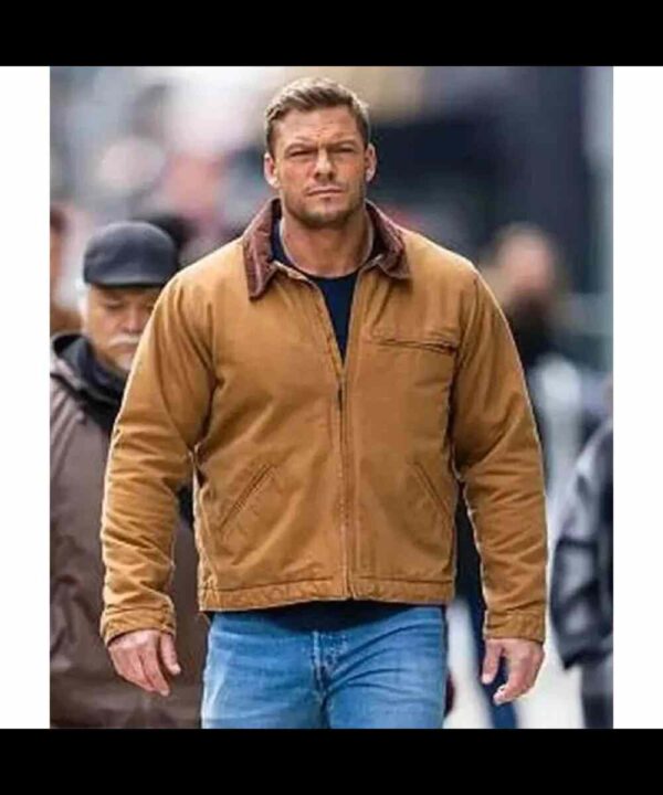 Reacher Season 2 Alan Ritchson Cotton Jacket