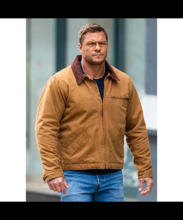 Reacher Season 2 Alan Ritchson Cotton Jacket