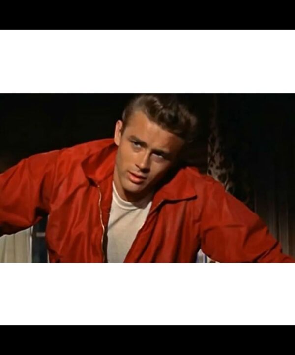 James Dean Rebel Without a Cause Red Cotton Jacket